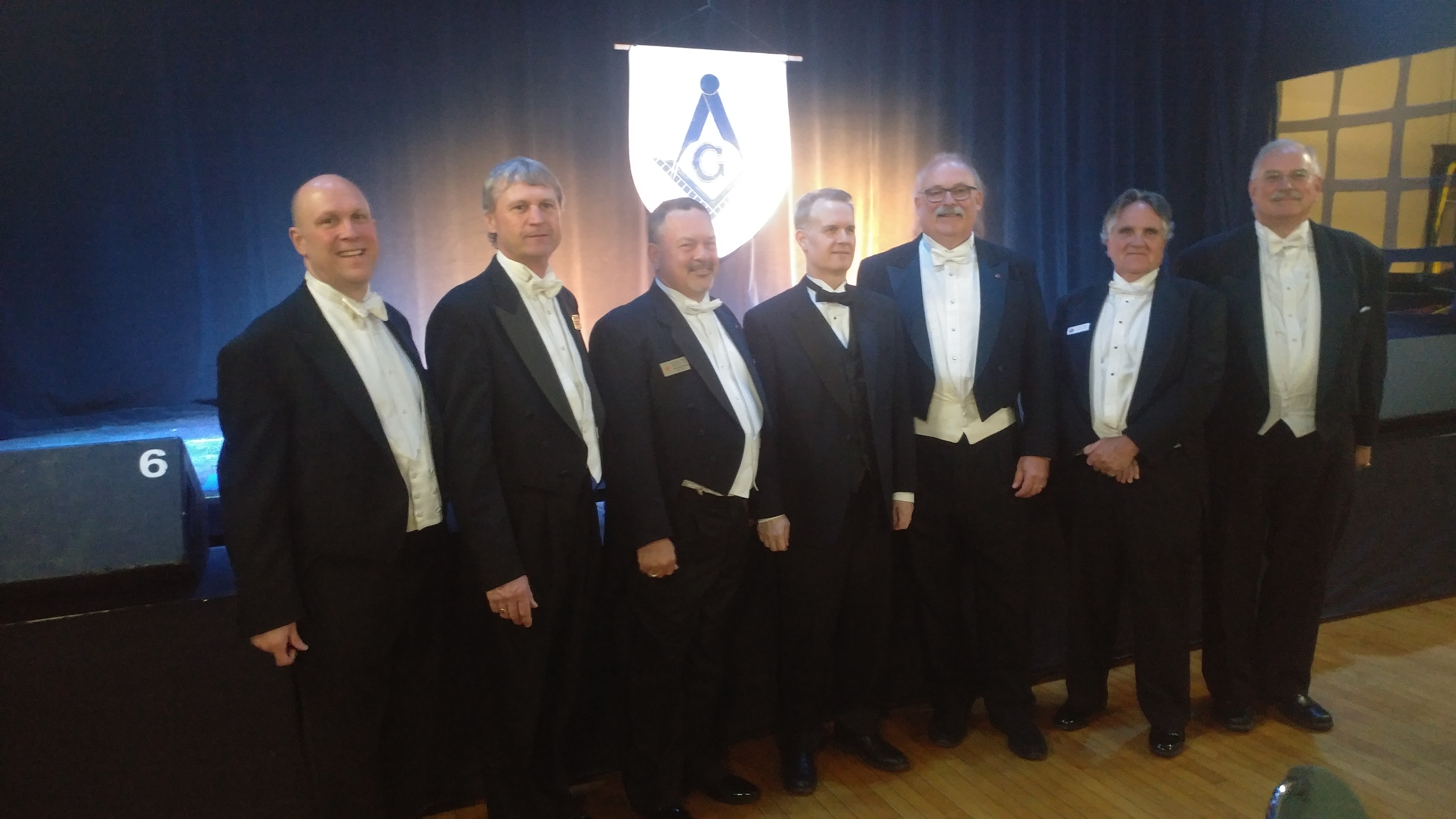 Members and guests at Templum Lucis