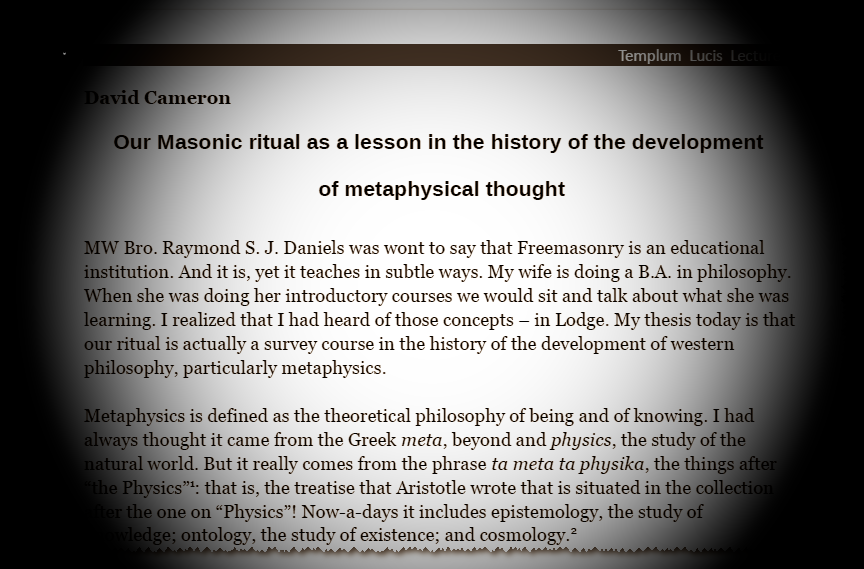Metaphysics