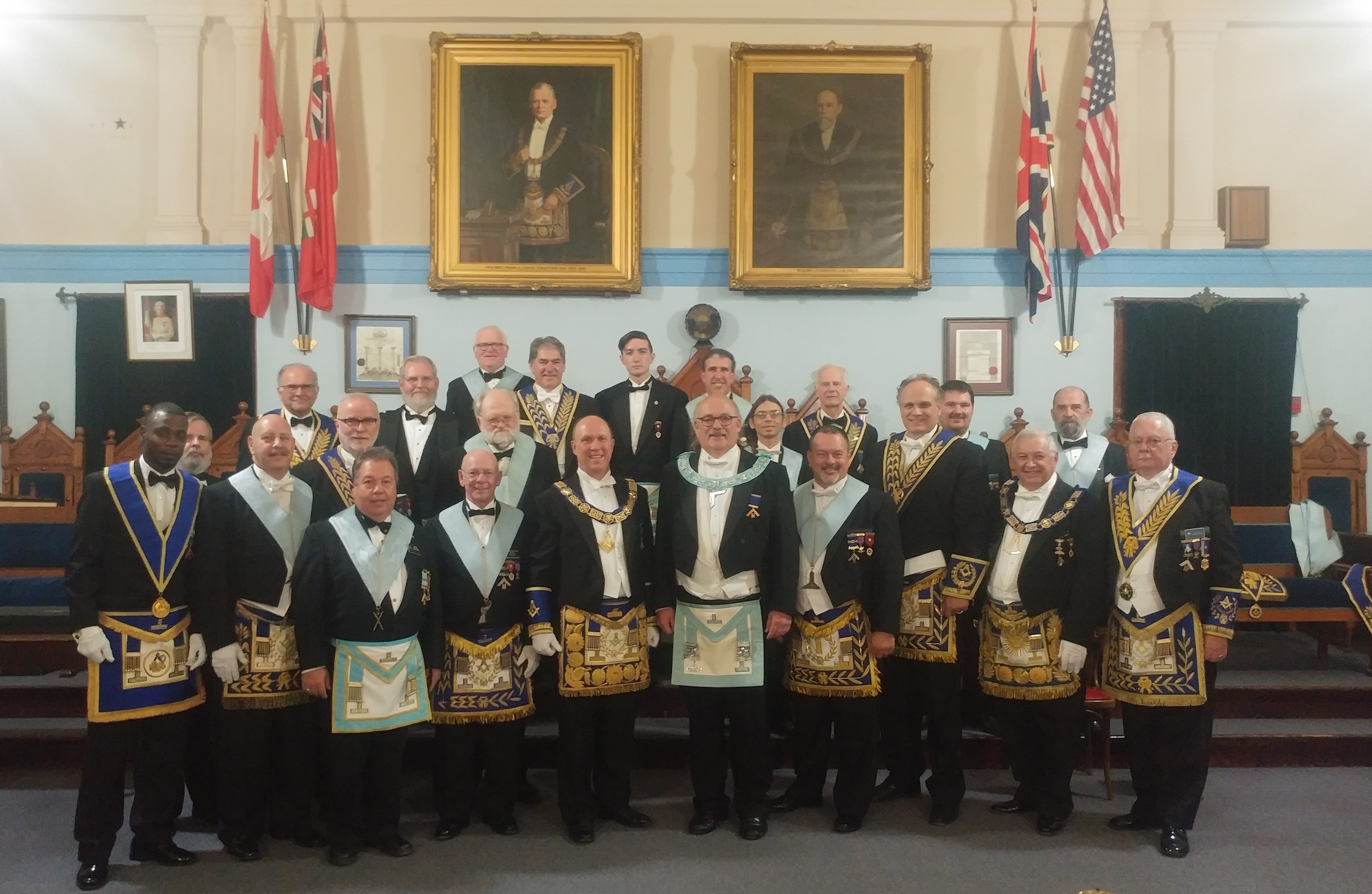 Installation of the Officers - Sept, 2017