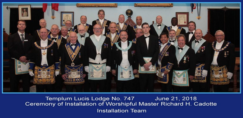 2018 Installation Team, Templum Lucis