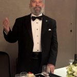 The Director of Ceremonies addressing the guests