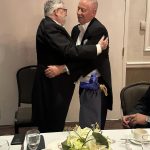 The outgoing and the incoming Master