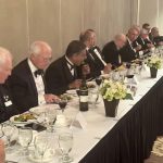 Brethren under the the Senior Warden's column
